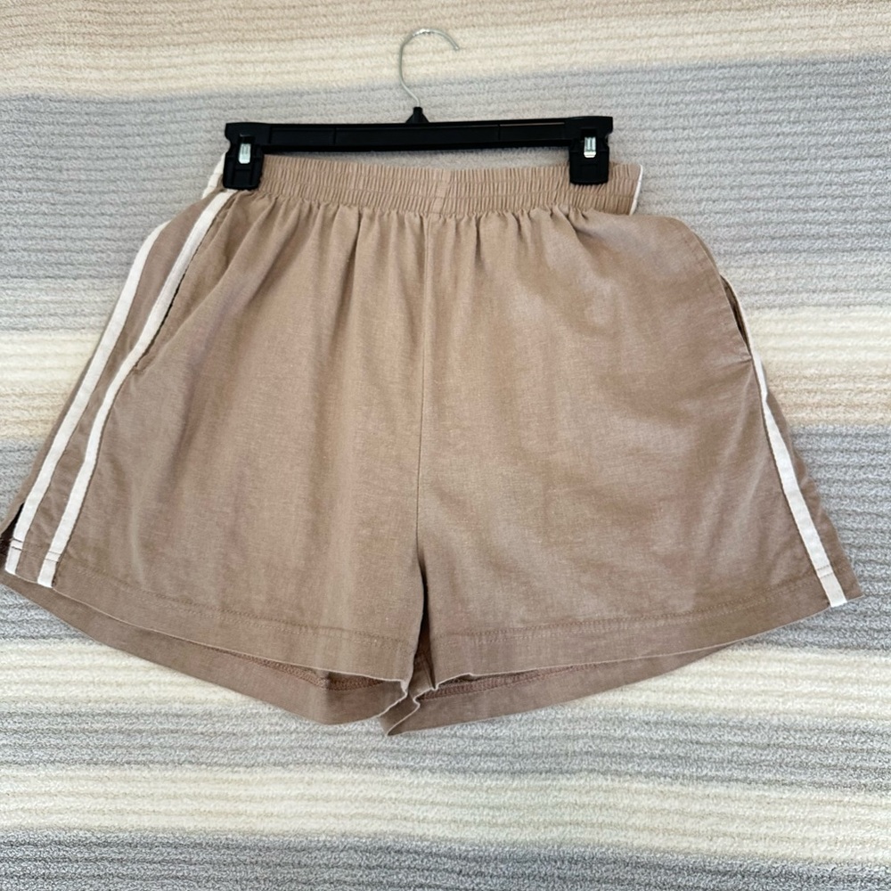 Casual Tan Women's Shorts